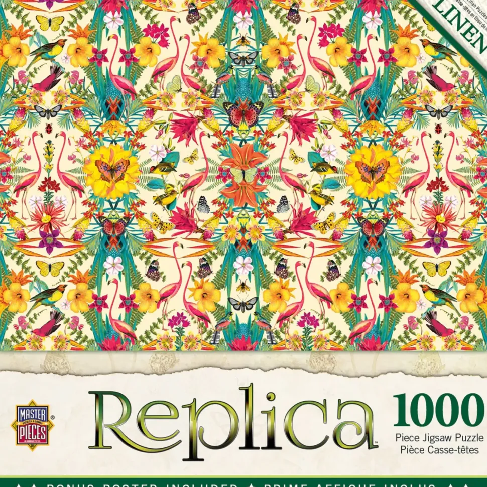 Puzzle Colagem de flamingos