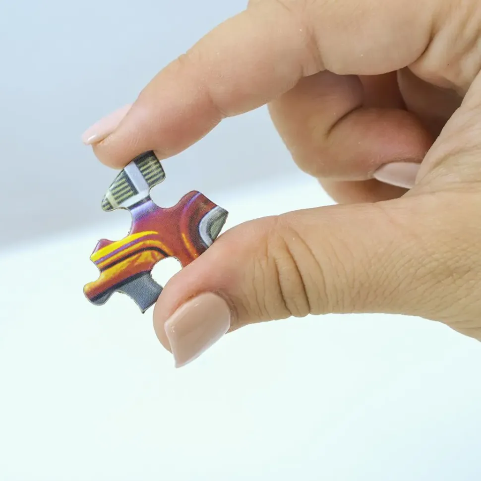 Puzzle Colagem de flamingos