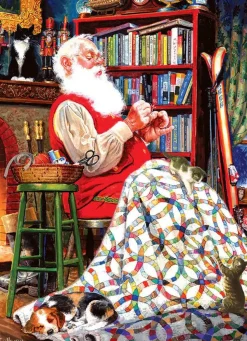 Puzzle Colcha do Papai Noel