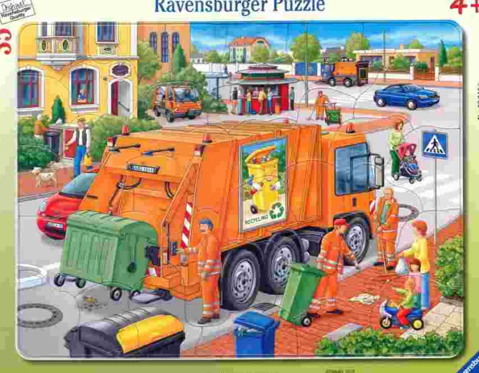 Puzzle Colectores de lixo