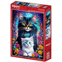 Puzzle Coleção Amor Materno: Gatos