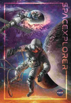 Puzzle Coleção Espacial: Explorador Espacial da Nasa
