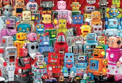 Puzzle Coleção Lancheira Com Robôs Puzzle