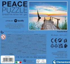 Puzzle Coleção Paz Vento Pacífico