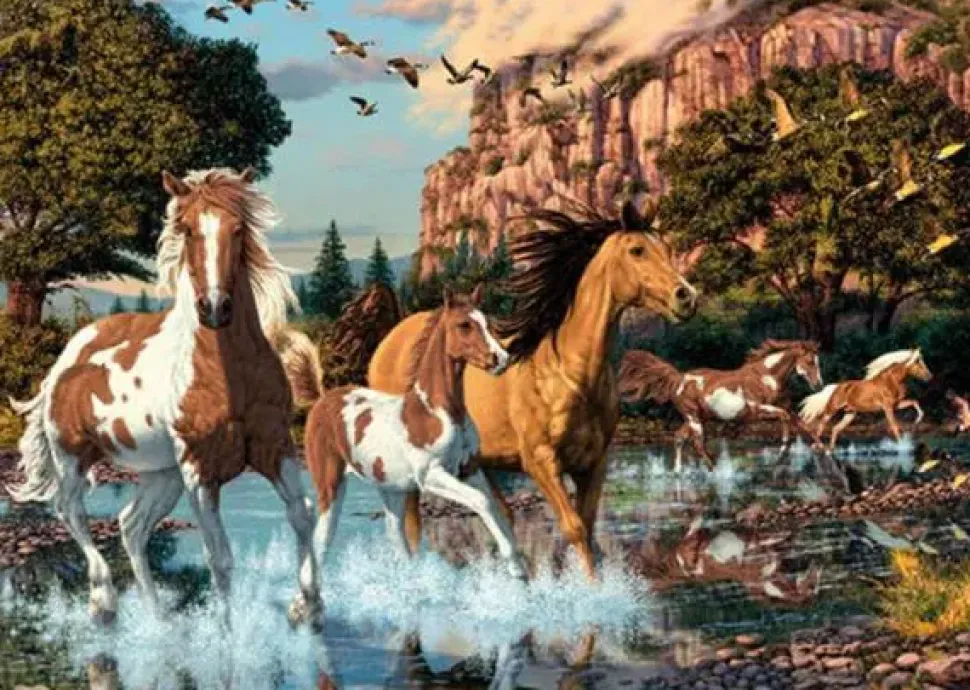 Puzzle COLEÇÃO SECRETA: Cavalos