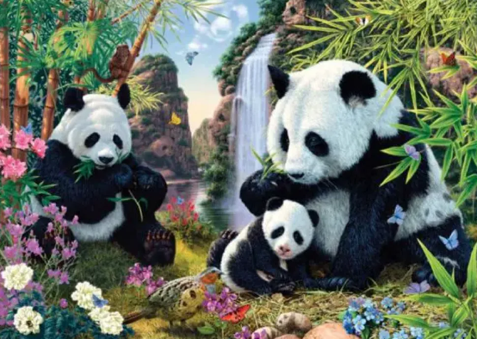 Puzzle COLEÇÃO SECRETA: Pandas