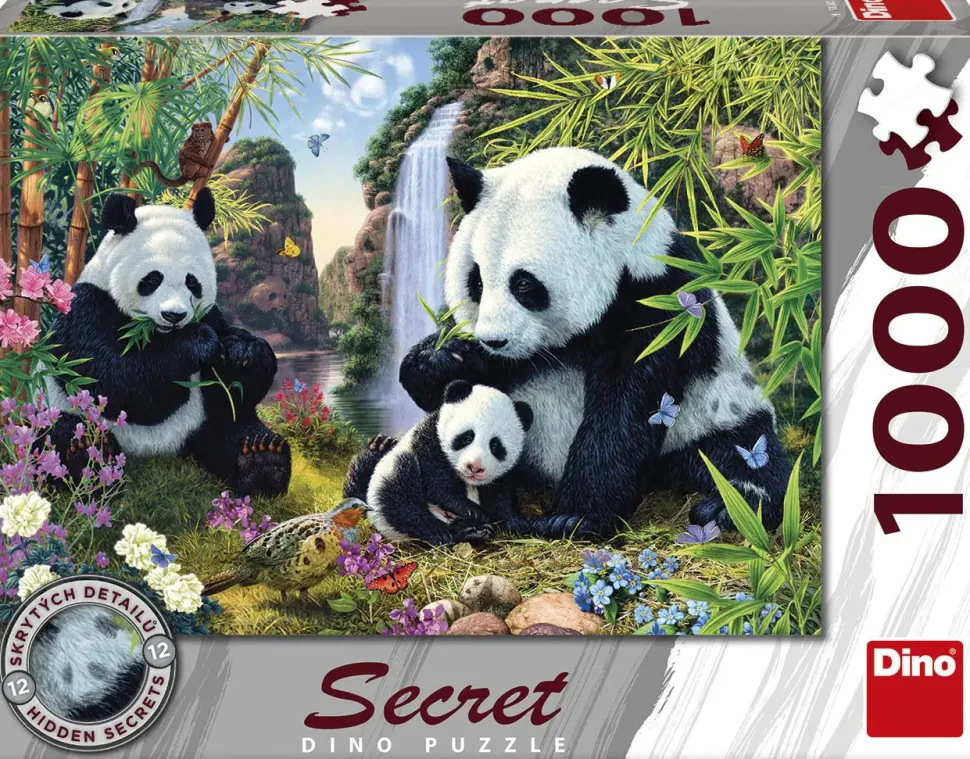 Puzzle COLEÇÃO SECRETA: Pandas