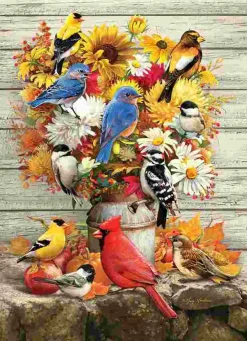 Puzzle Colheita de Outono