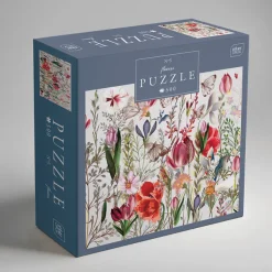 Puzzle Colorful flowers plants