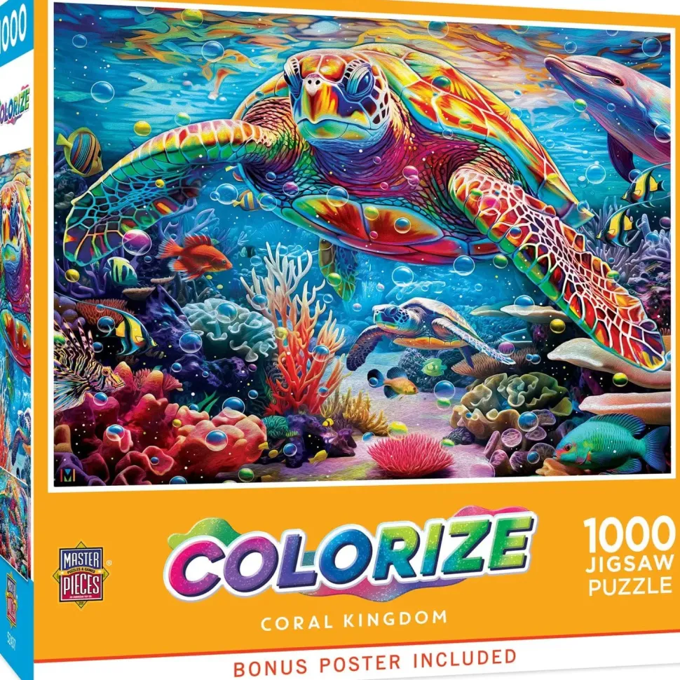 Puzzle Colorize - Reino dos Corais
