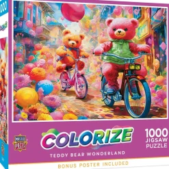 Puzzle Colorize - Ursinho das maravilhas