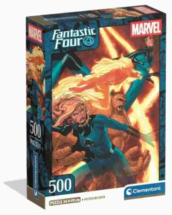 Puzzle Compacto Quarteto Fantástico