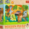 Puzzle Conheça os dinossauros de madeira