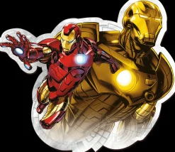 Puzzle Contour Brave Iron Man madeira