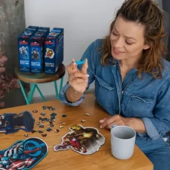 Puzzle Contour Brave Iron Man madeira