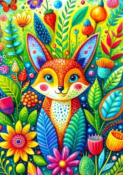 Puzzle Convidado do jardim