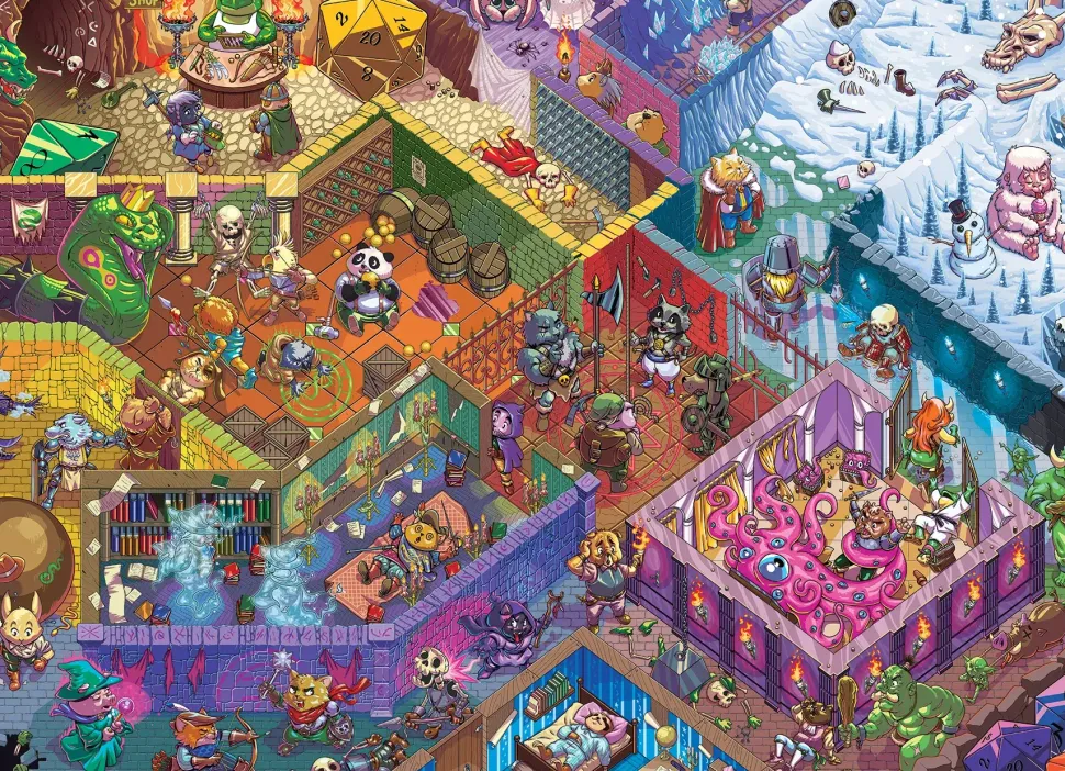 Puzzle Corrida de masmorra