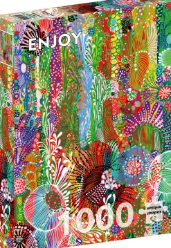 Puzzle Cortina Floral