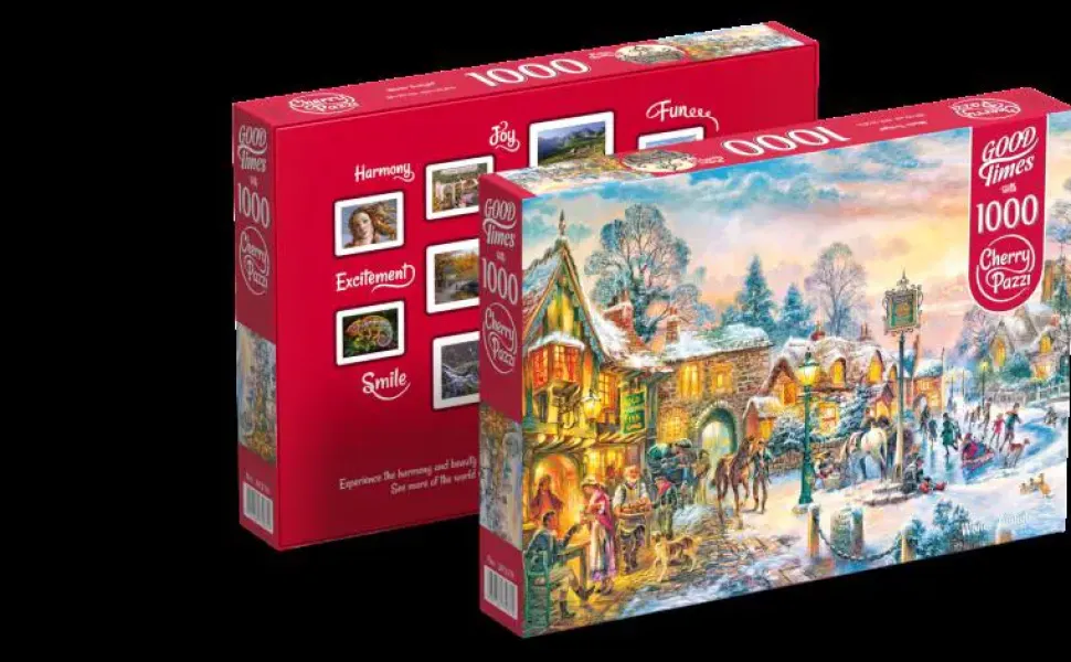 Puzzle Crepúsculo de inverno