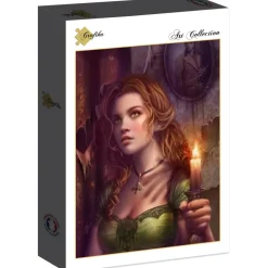 Puzzle Cris Ortega: à luz de uma vela