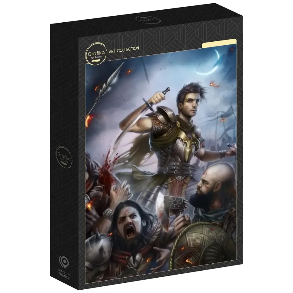 Puzzle Cris Ortega: cadinho de espadas