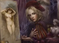 Puzzle Cris Ortega: o pintor