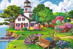 Puzzle Céu de verão em madeira