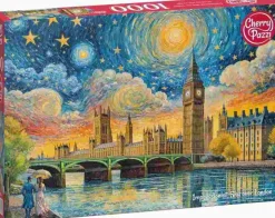 Puzzle Céu impressionista sobre Londres