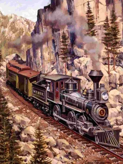 Puzzle Curva da Locomotiva