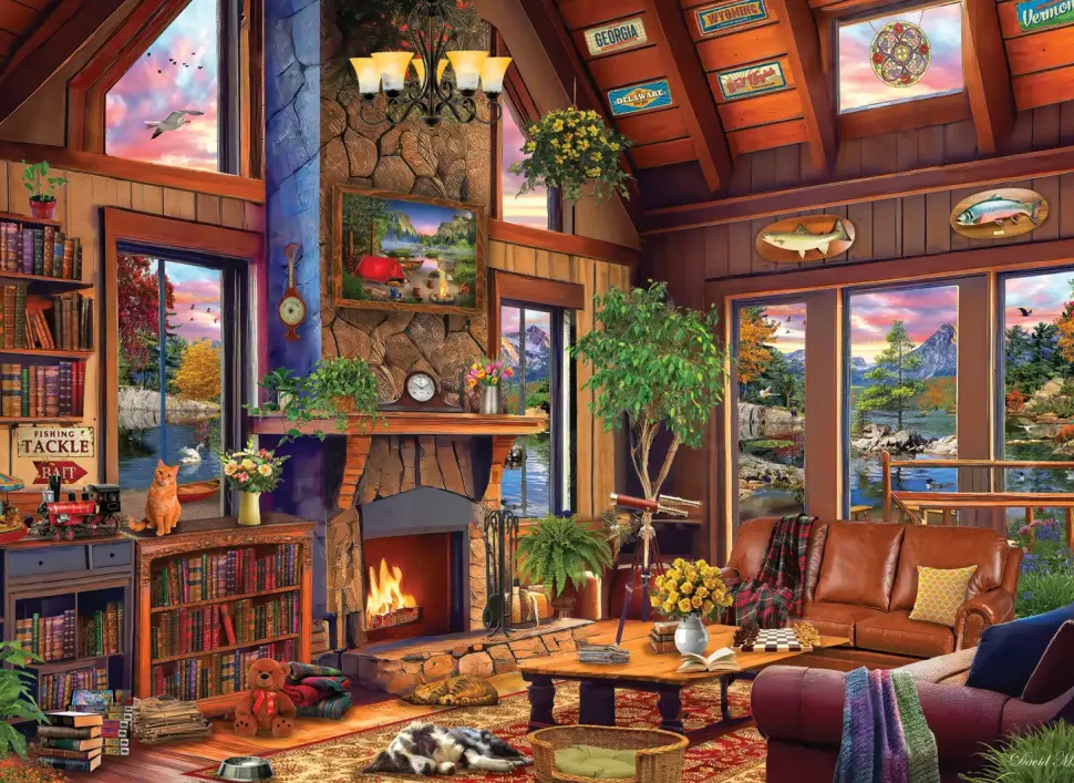 Puzzle David Maclean: Cabana na Selva