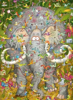 Puzzle Degano: Vida de Elefante