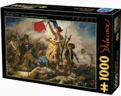Puzzle Delacroix Eugène: liberdade liderando o povo