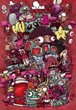 Puzzle Delírios ilustrados