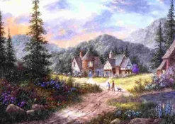 Puzzle Dennis Lewan: Hills of Bavaria