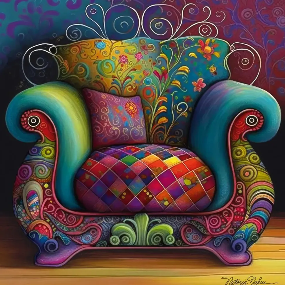 Puzzle Descontrair! Cadeira lounge