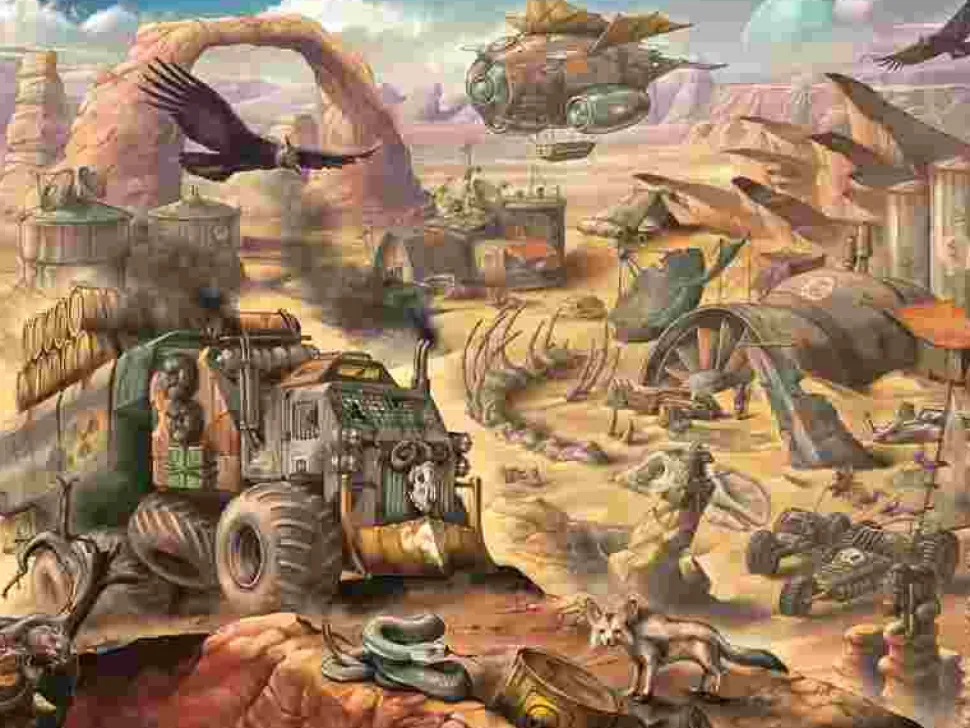 Puzzle Deserto Apocalíptico