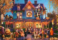 Puzzle Dia das Bruxas