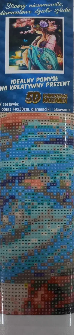 Puzzle Diamante Pintura Borboleta Rainha 30x40cm