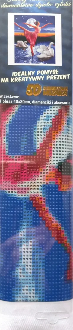 Puzzle Diamond Painting Baletka medzi labu钮ami 30x40cm