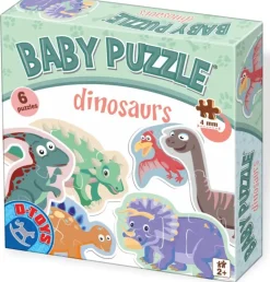 Puzzle Dinossauros 6 em 1