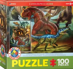 Puzzle Dinossauros Carnívoros
