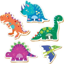 Puzzle Dinossauros do quebra-cabeça do bebê
