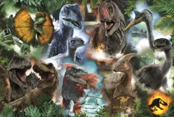 Puzzle Dinossauros favoritos do Jurassic World