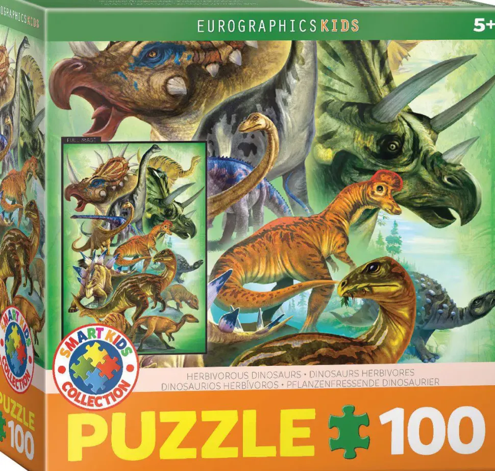 Puzzle Dinossauros Herbívoros