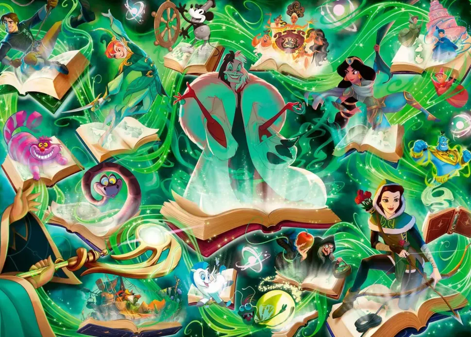 Puzzle Disney Lorcana: Brilhos do Reino: Smaragd