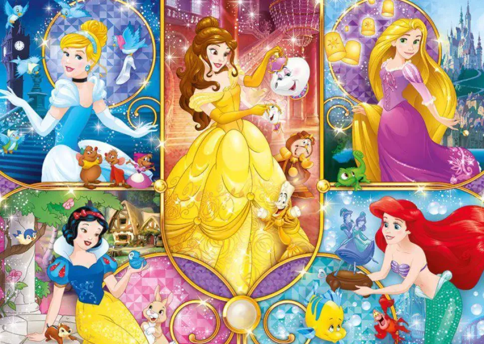 Puzzle Disney Princess: mundo do conto de fadas