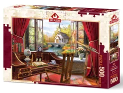 Puzzle Dominic Davison: cenário de trabalho