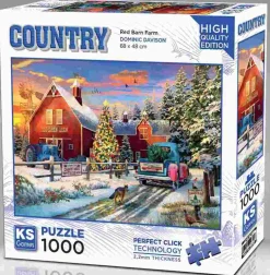 Puzzle Dominic Davison: Fazenda Red Barn