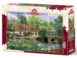 Puzzle Dominic Davison: flores de lótus