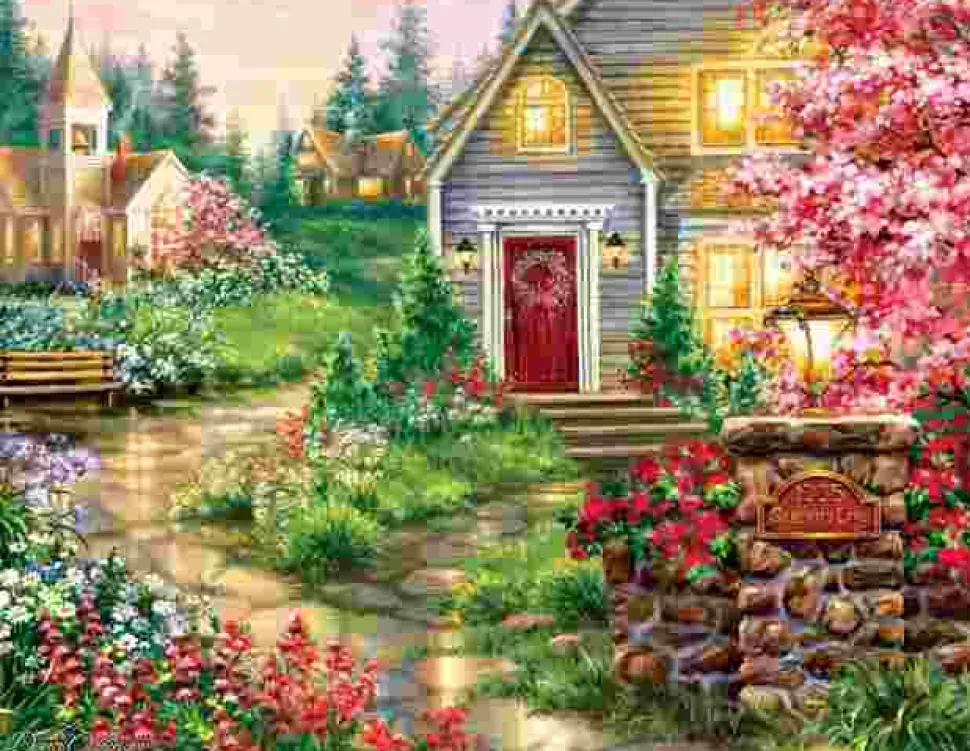 Puzzle Dona Gelsinger: pista da serenidade